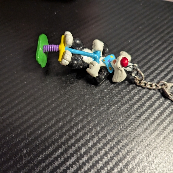 Vintage Sylvester the Cat Keychain - Picture 2 of 3